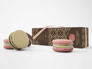 Bonbon Manufaktúra macaron csomagolás munkám